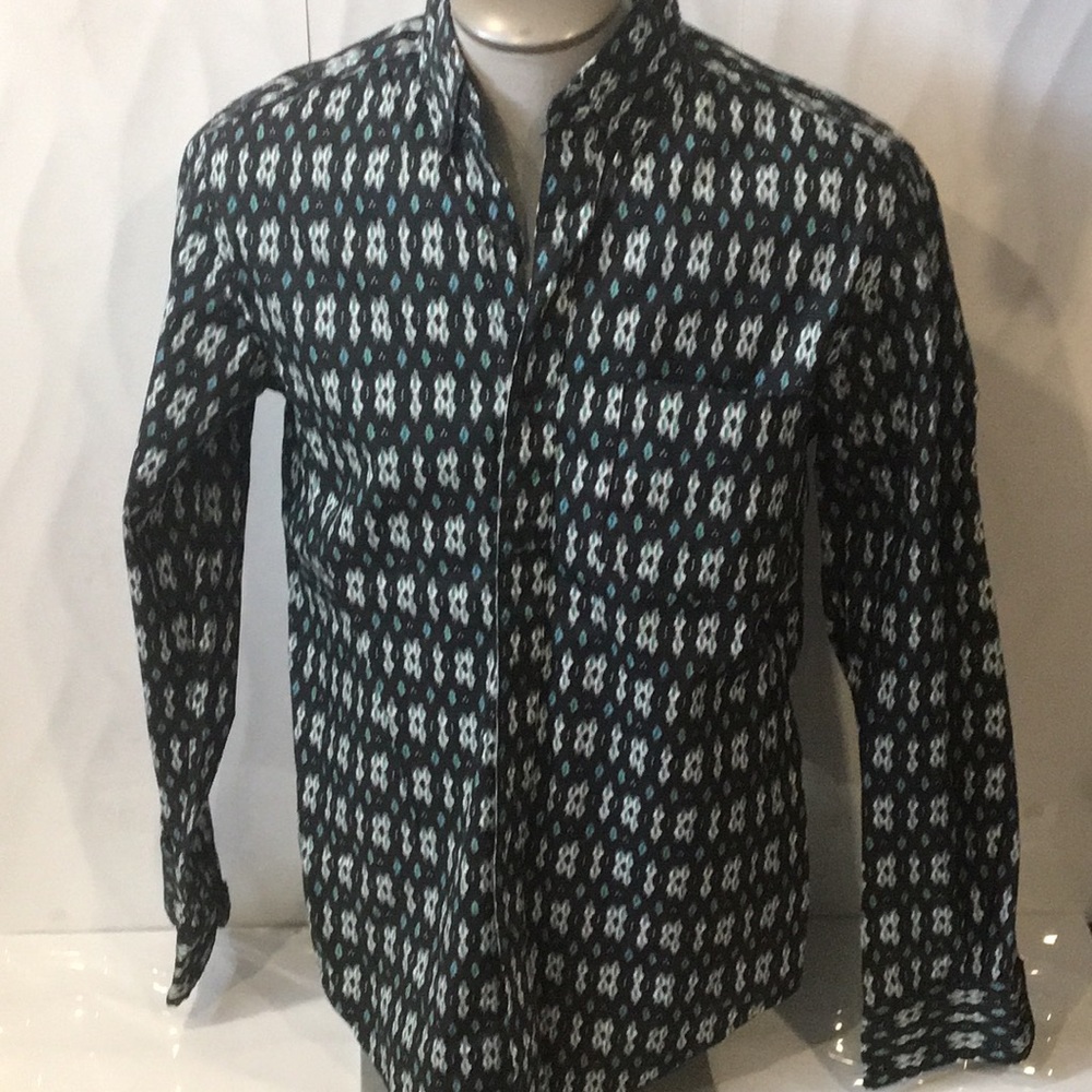 SHADE OF GREY Men’s Long Sleeve Dress Shirt Size L
